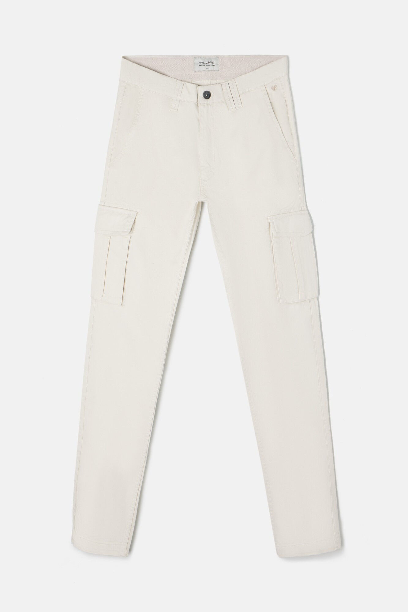 Silbon Cal&ccedil;a cargo esportiva casual Cinzento