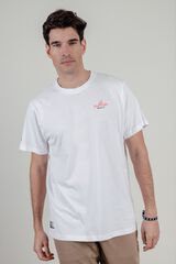 elPulpo T-shirt manga curta Branco