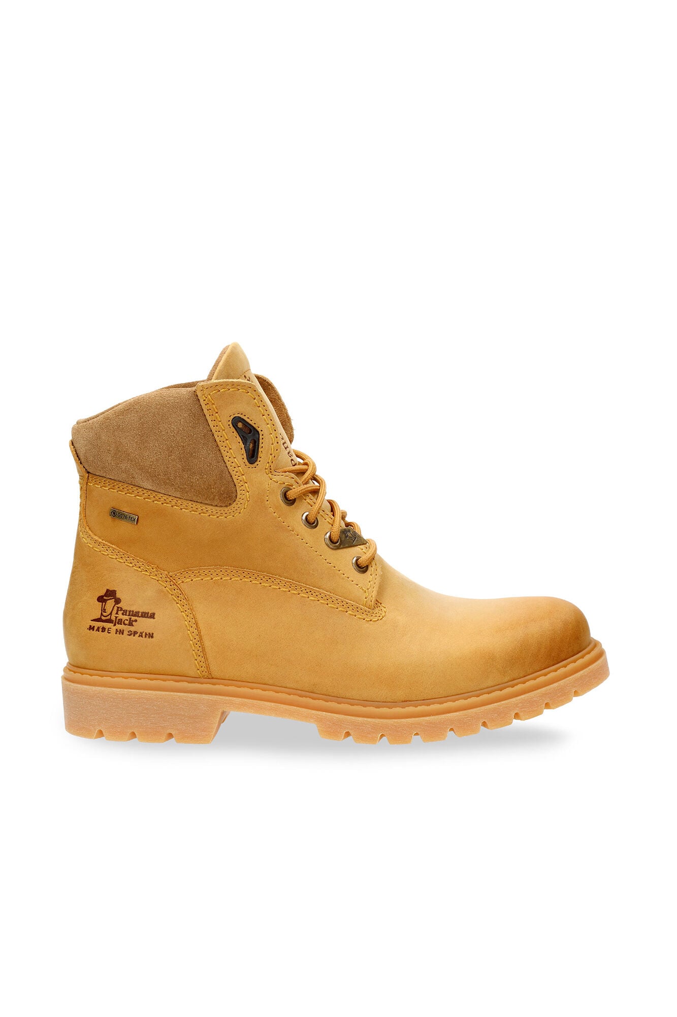 Panama Jack Botim de homem em pele napa Dourado