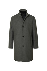 Selected Recycled wool coat Grey