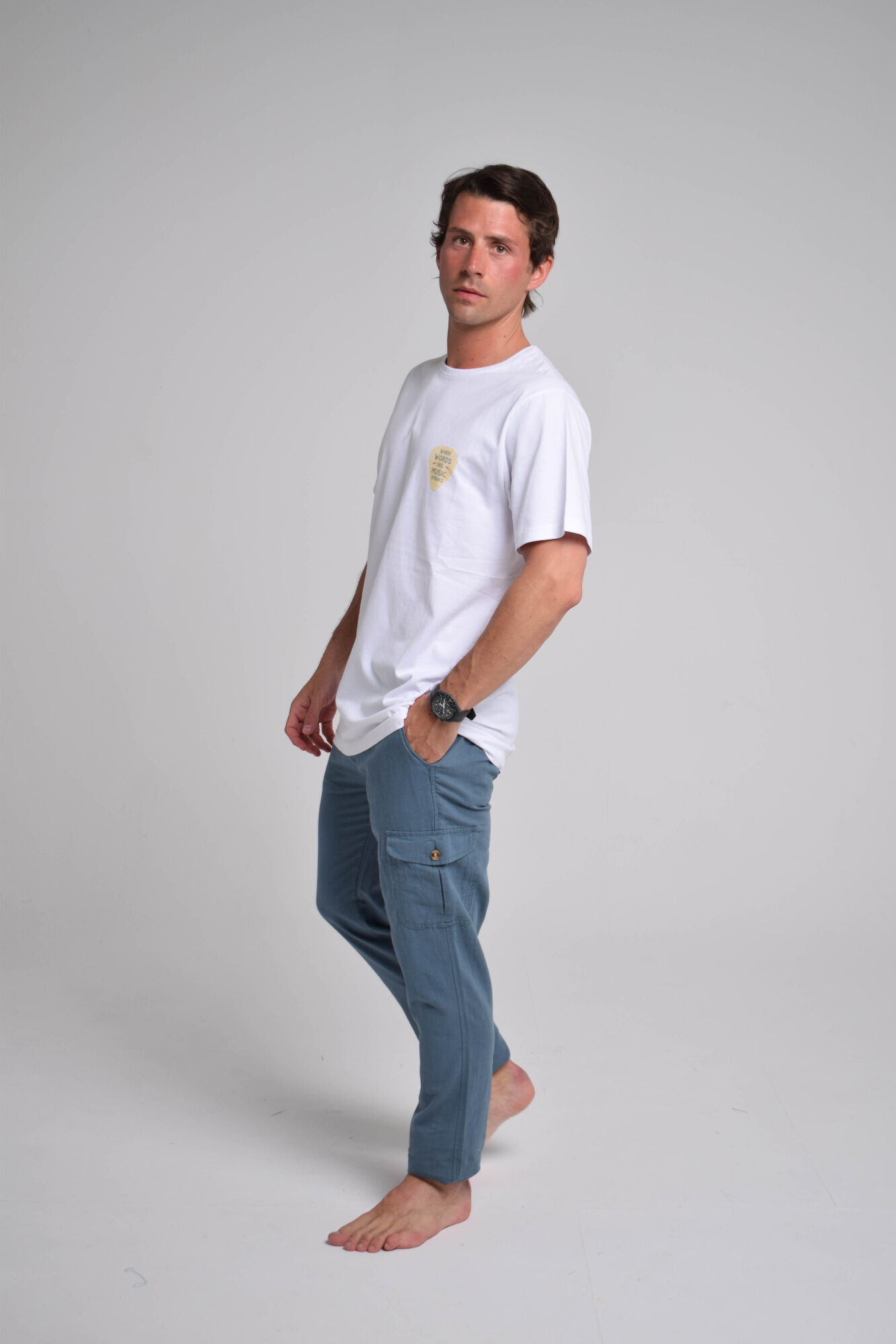 Cloking Linen cargo trousers