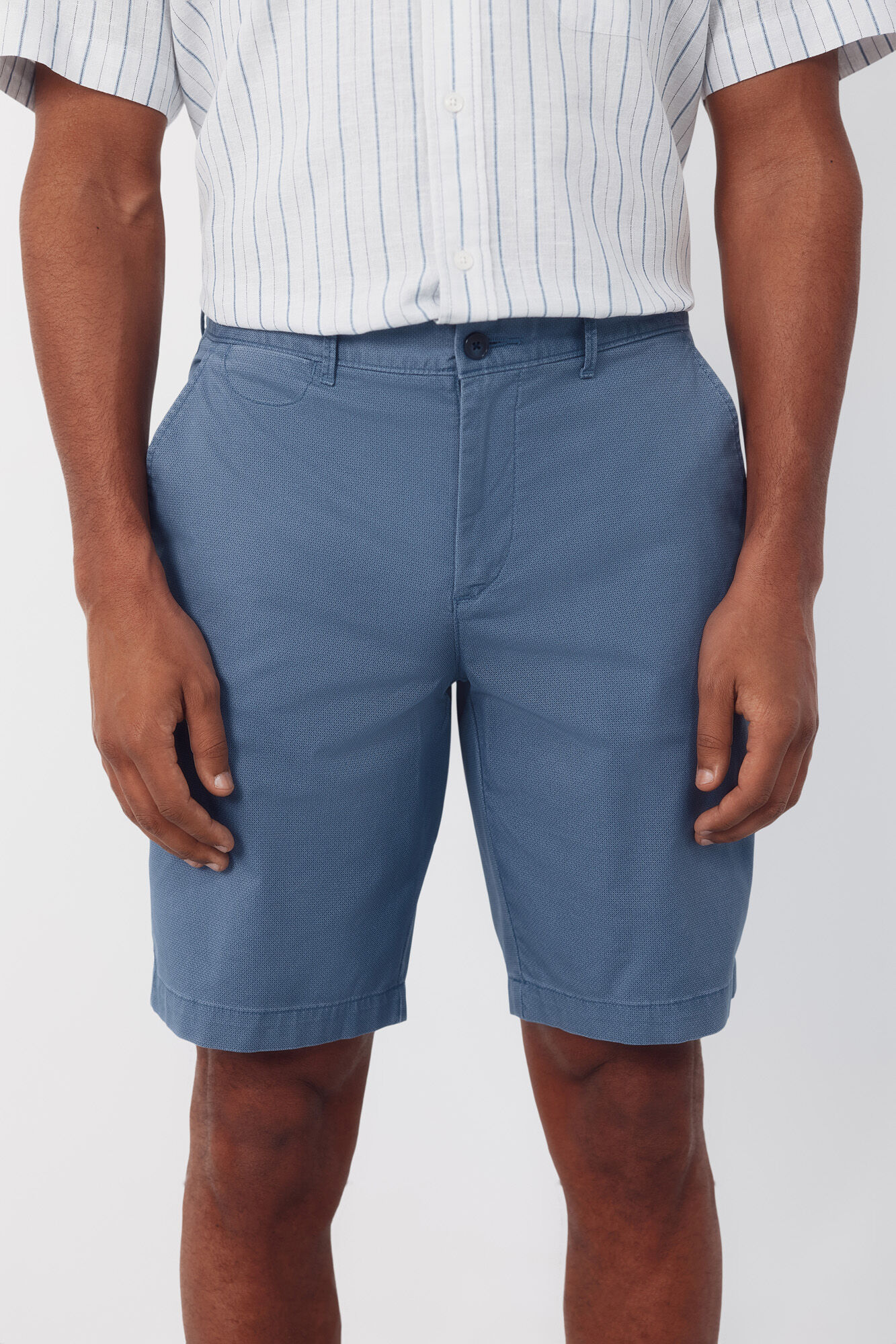 Cortefiel Lightweight regular chino Bermuda shorts