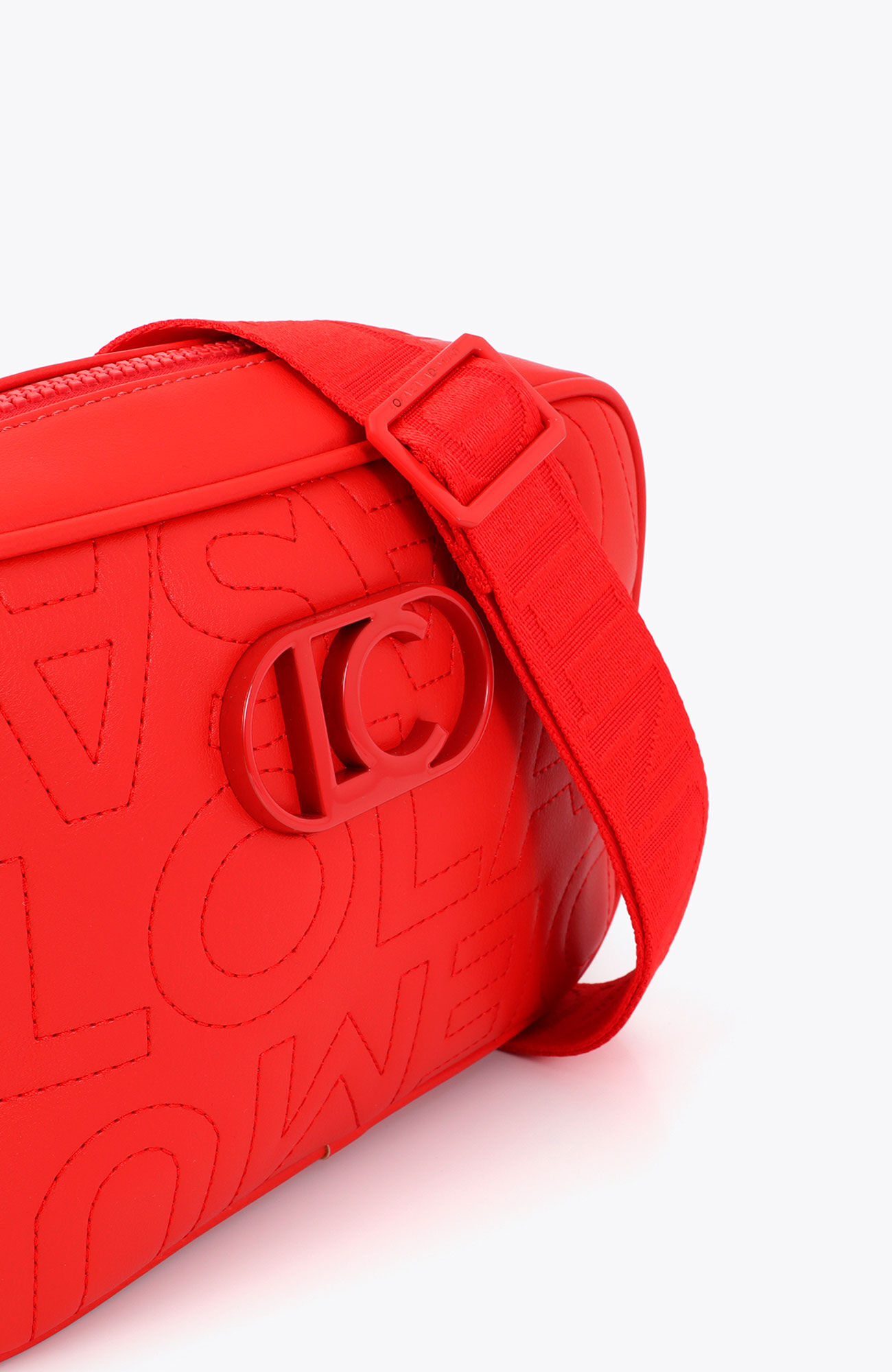 Lola Casademunt Zip fastening crossbody Red