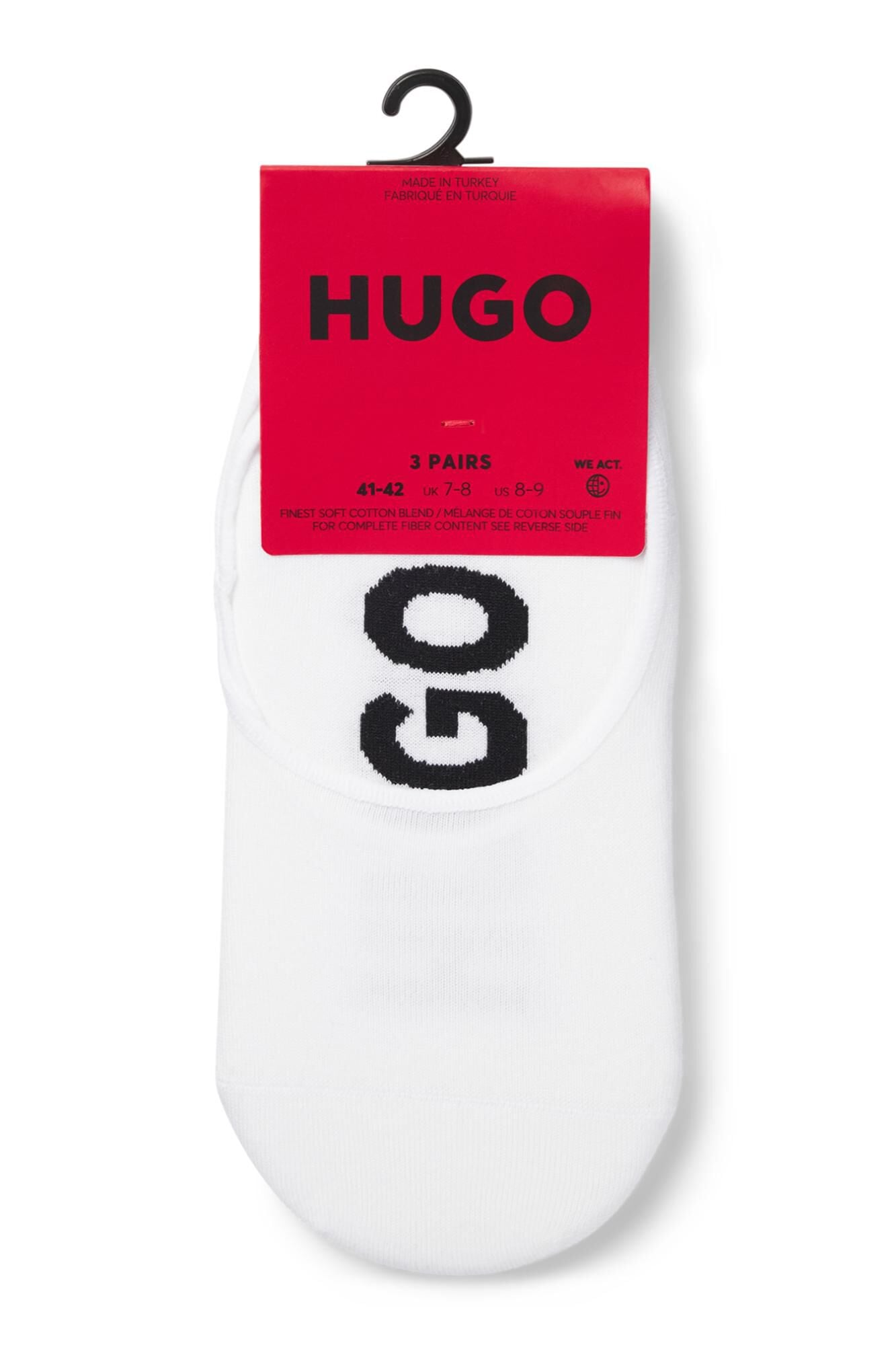 HUGO Pack tres calcetines