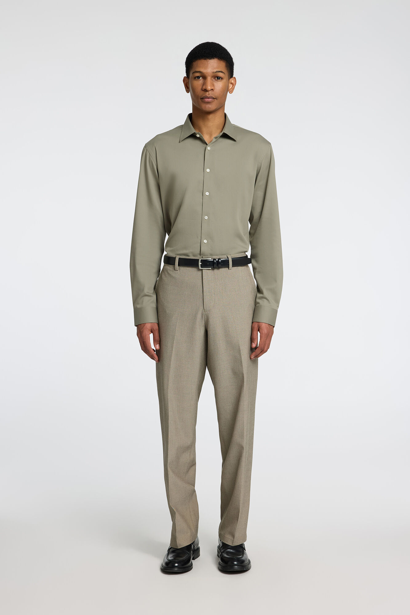 Selected Camisa de vestir slim fit Verde
