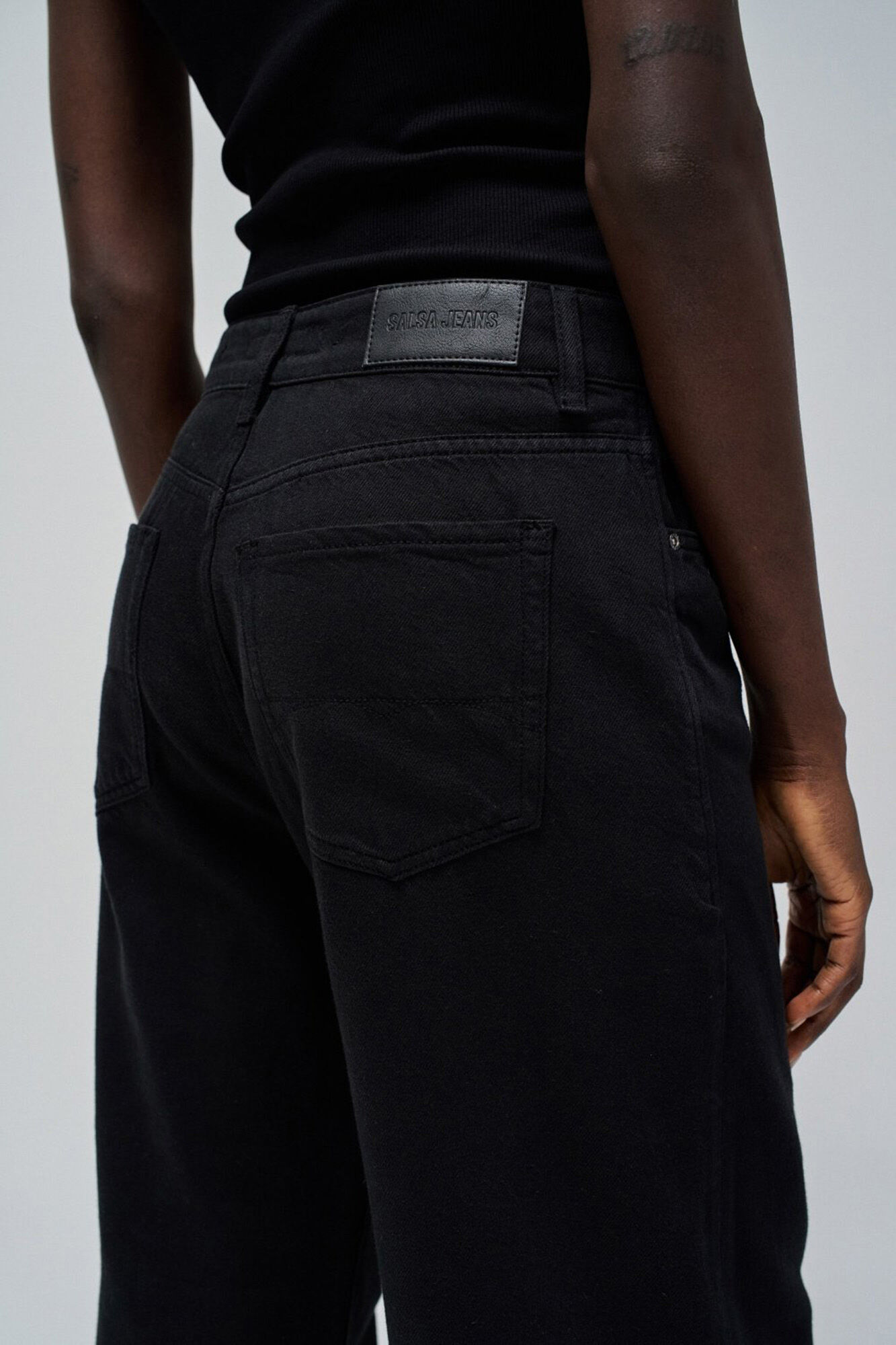 Salsa Jeans Jeans wide leg Preto