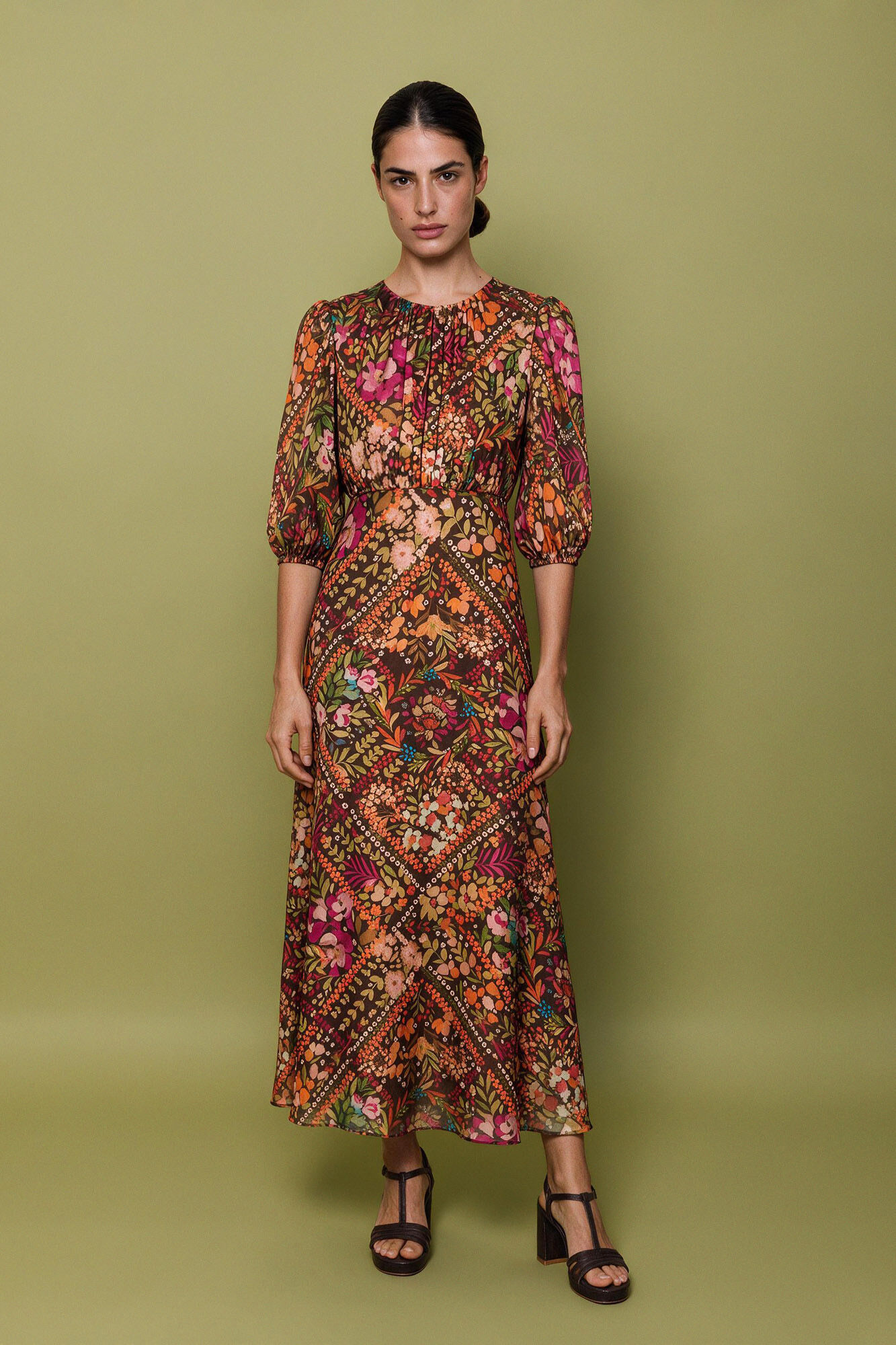 Cherubina Vestido midi Molly