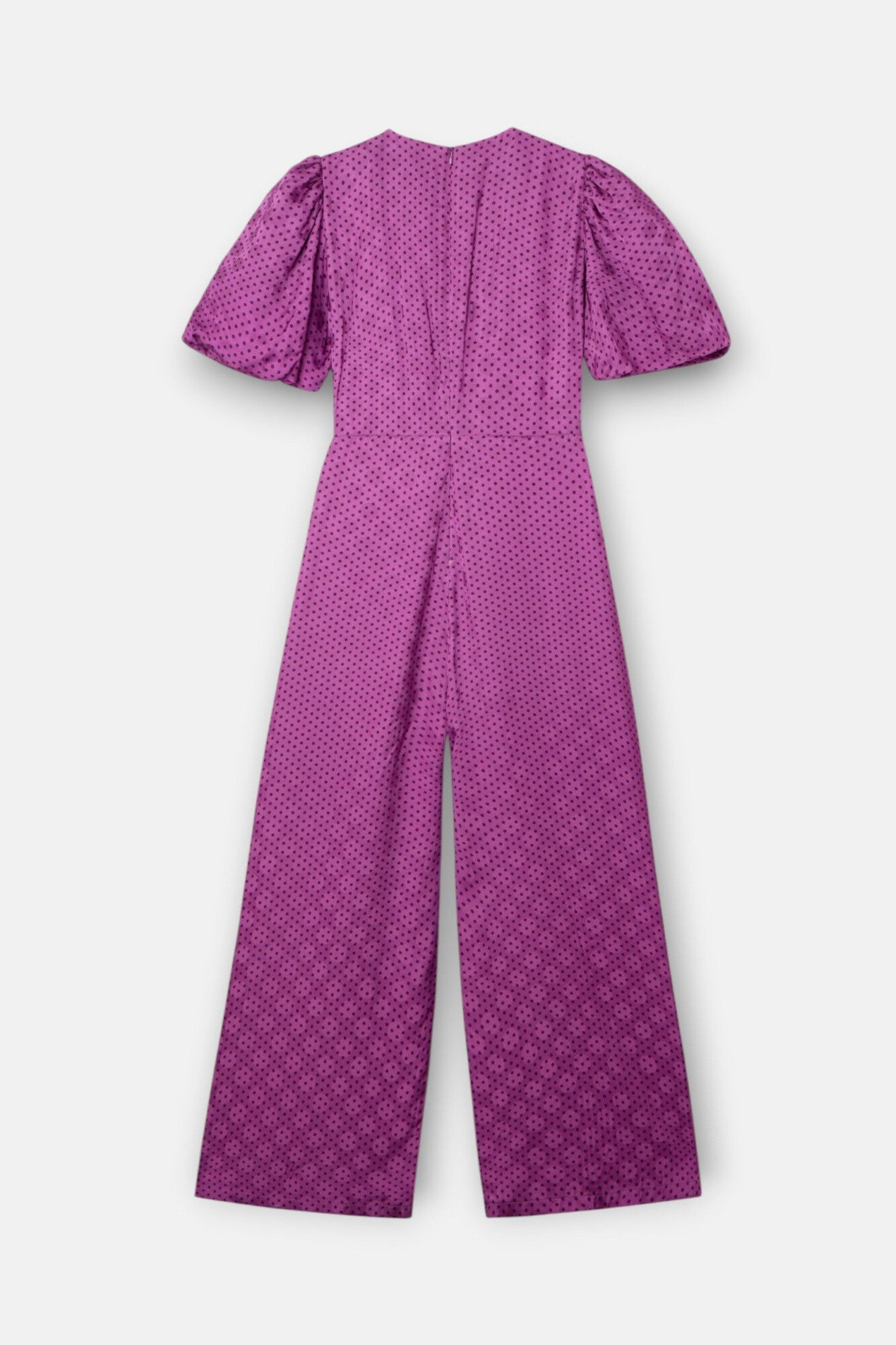 Silbon Macac&atilde;o Event Collection com n&oacute; e bolinhas Roxo