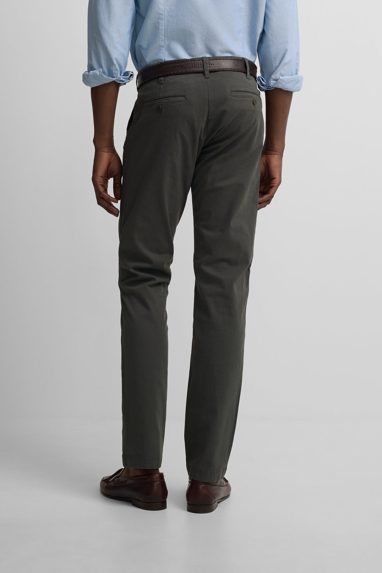 Silbon Cal&ccedil;as chino desportivas Verde