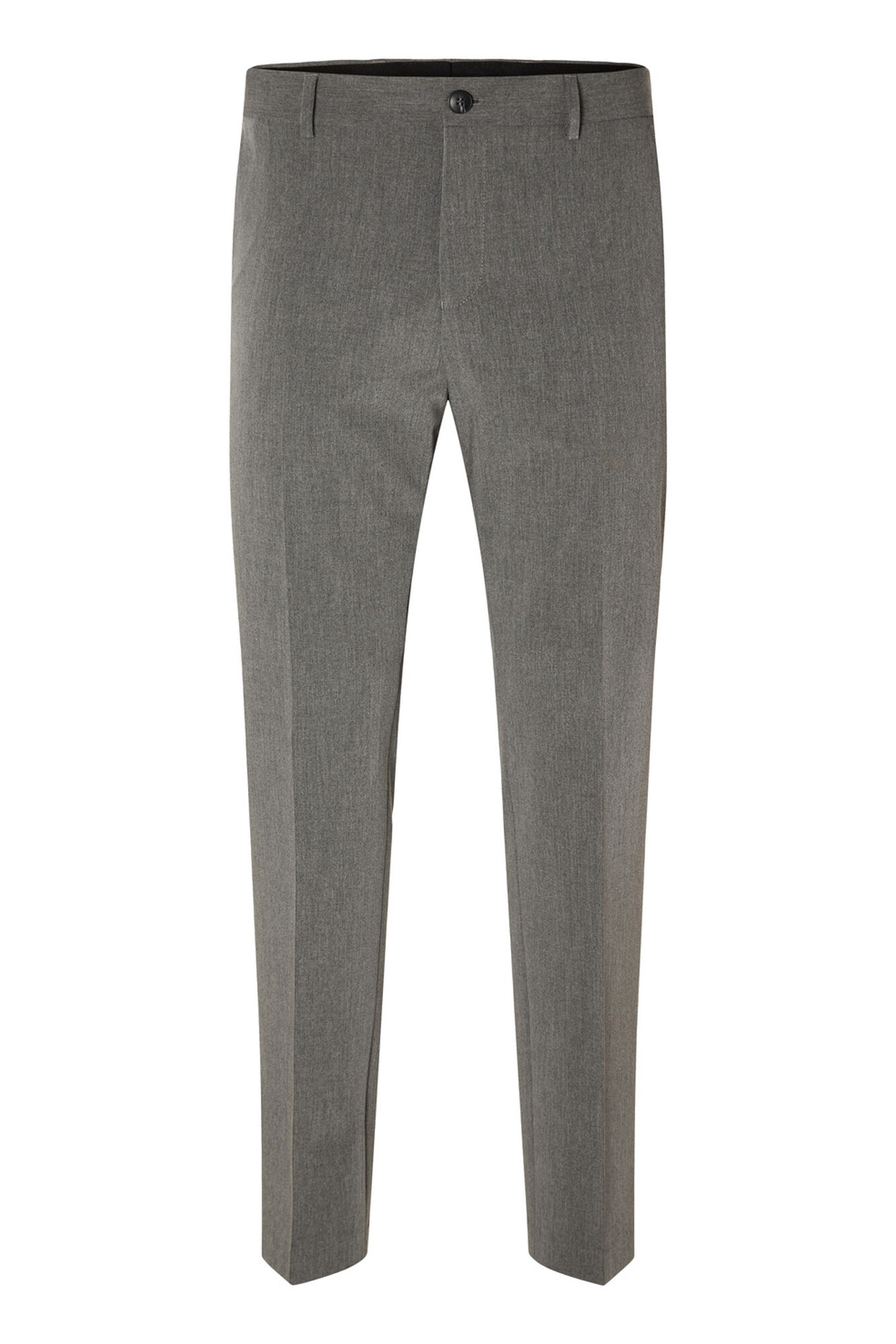 Selected Cal&ccedil;as de fato slim fit. Cinzento