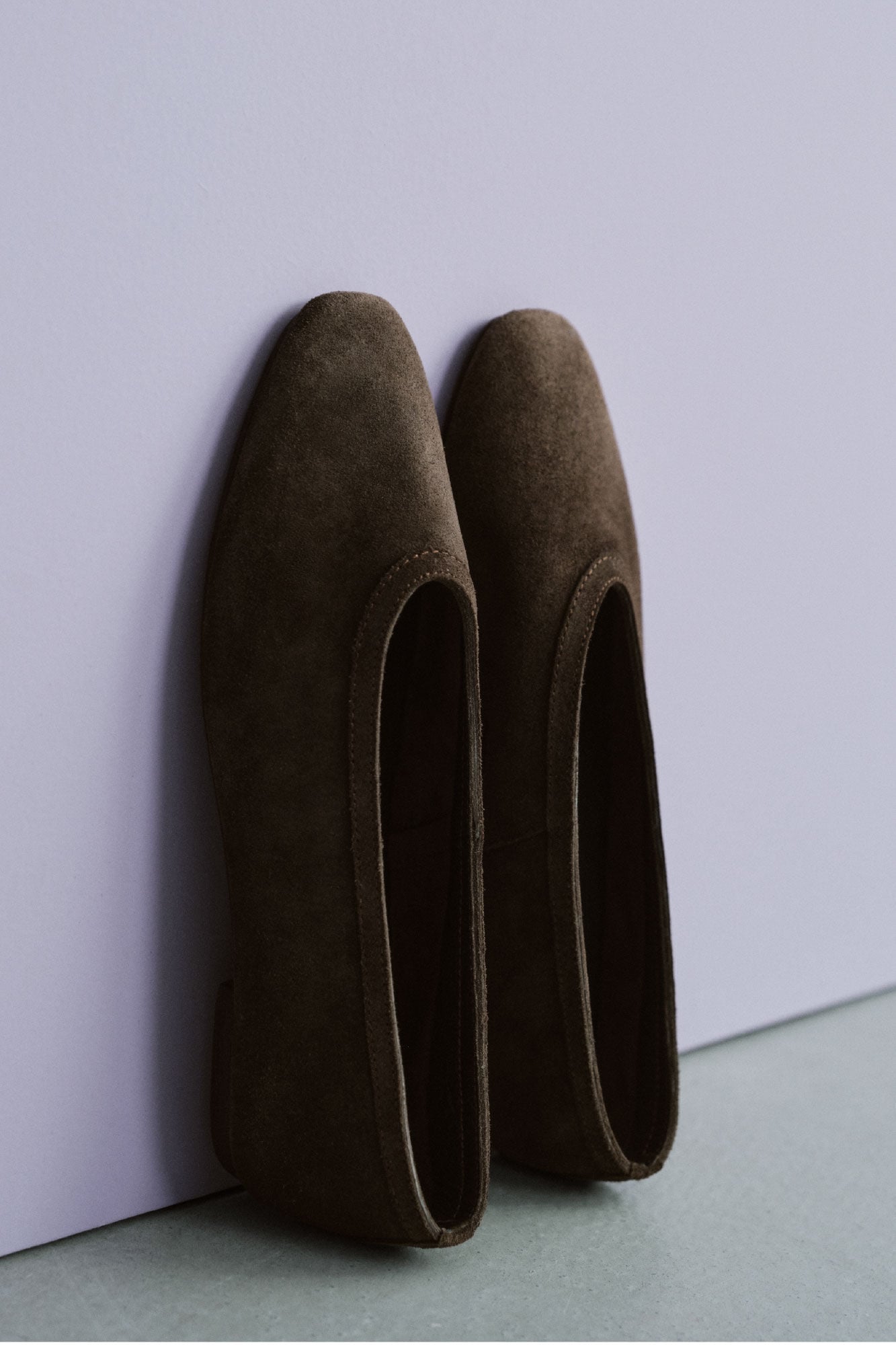 Cortefiel Ballerina leather