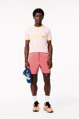 Lacoste Washed-effect shorts Pink