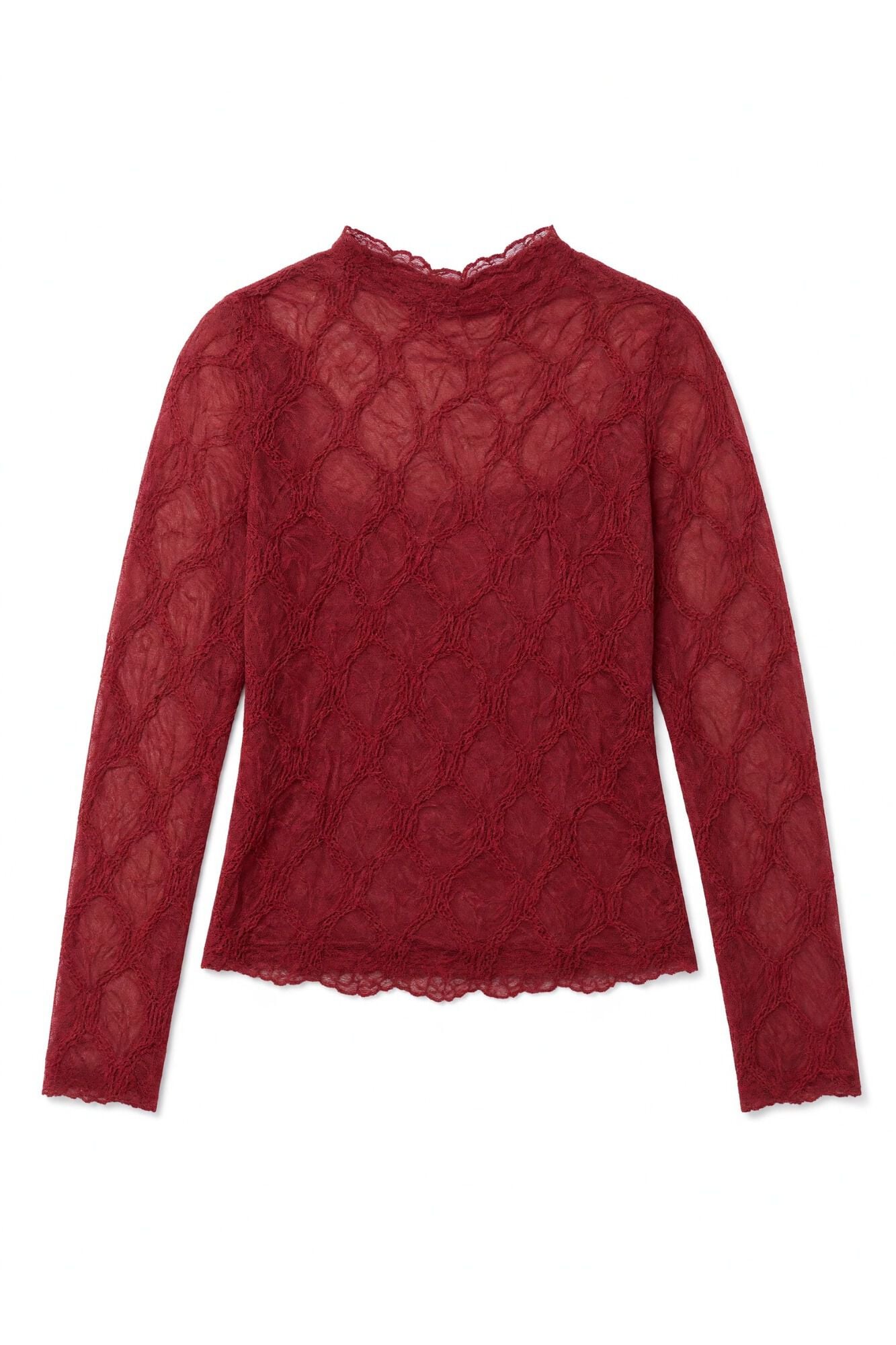 Slowlove Lace top Orange