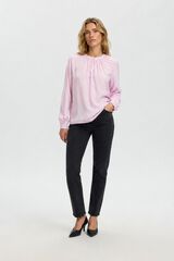 Selected Blusa de manga comprida Subiu