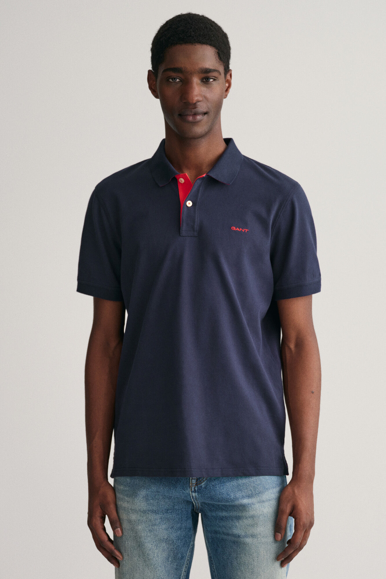 Gant Contrast piqu&eacute; polo