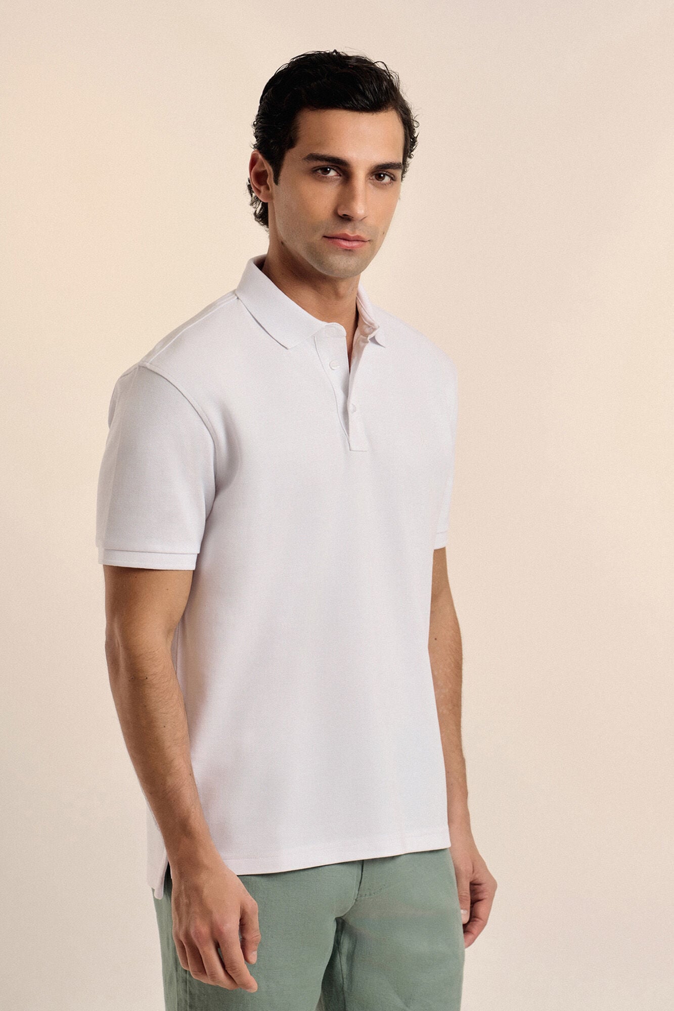 Valecuatro Polo cl&aacute;ssico Branco