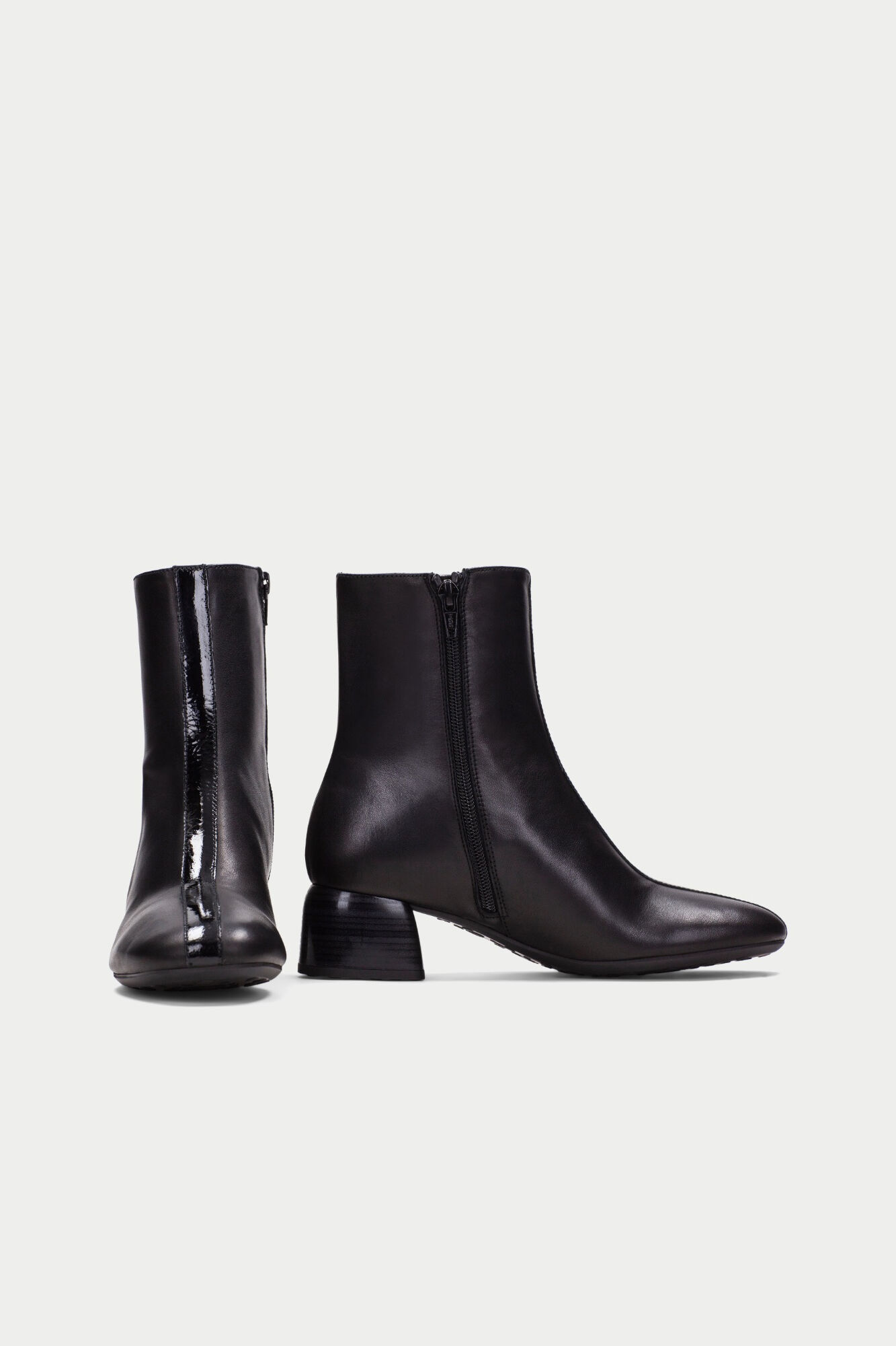 Hispanitas Warsaw contrast strap ankle boot Black