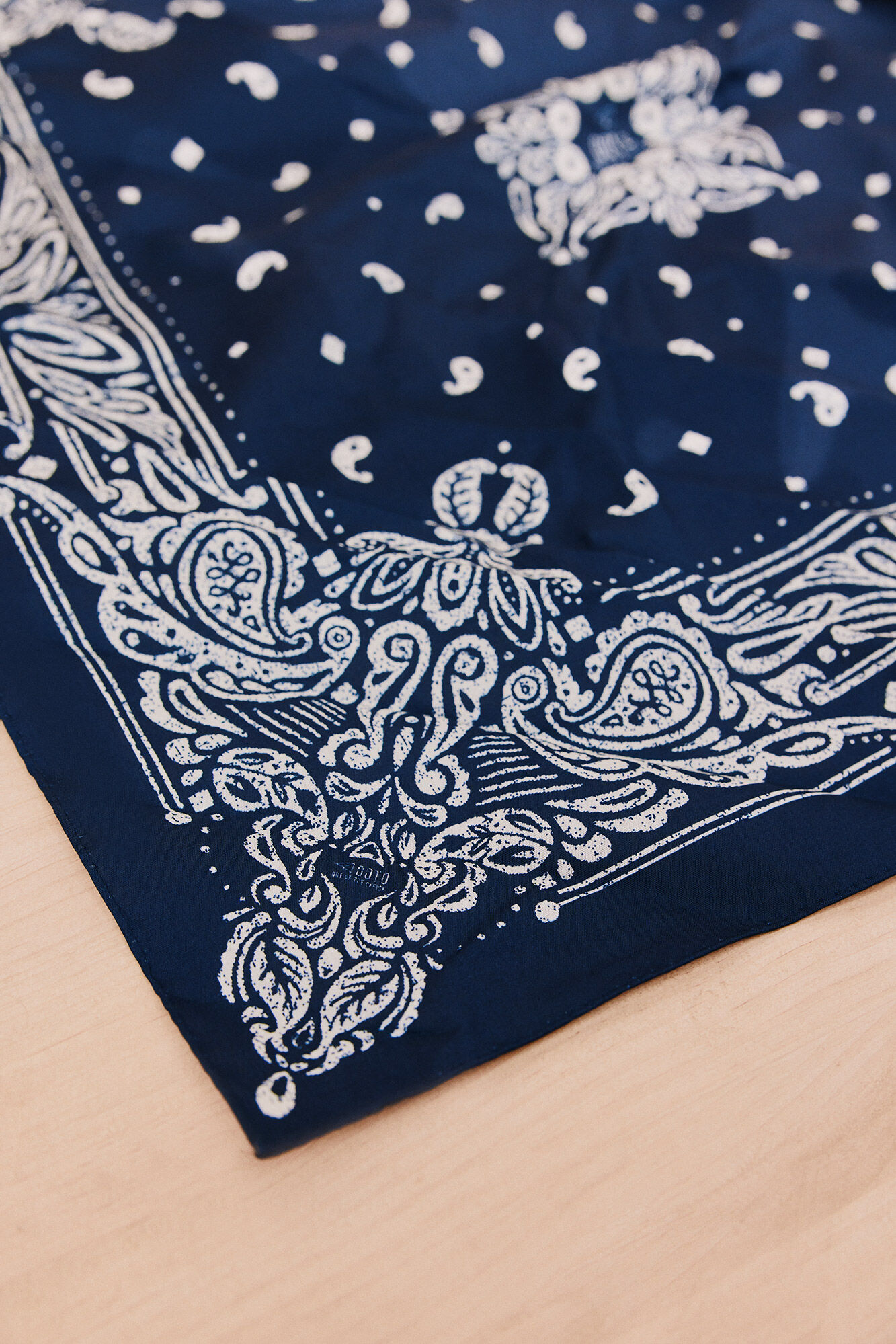 OOTO Bandana estampada Azul marino