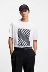 HUGO Camiseta de manga corta Blanco