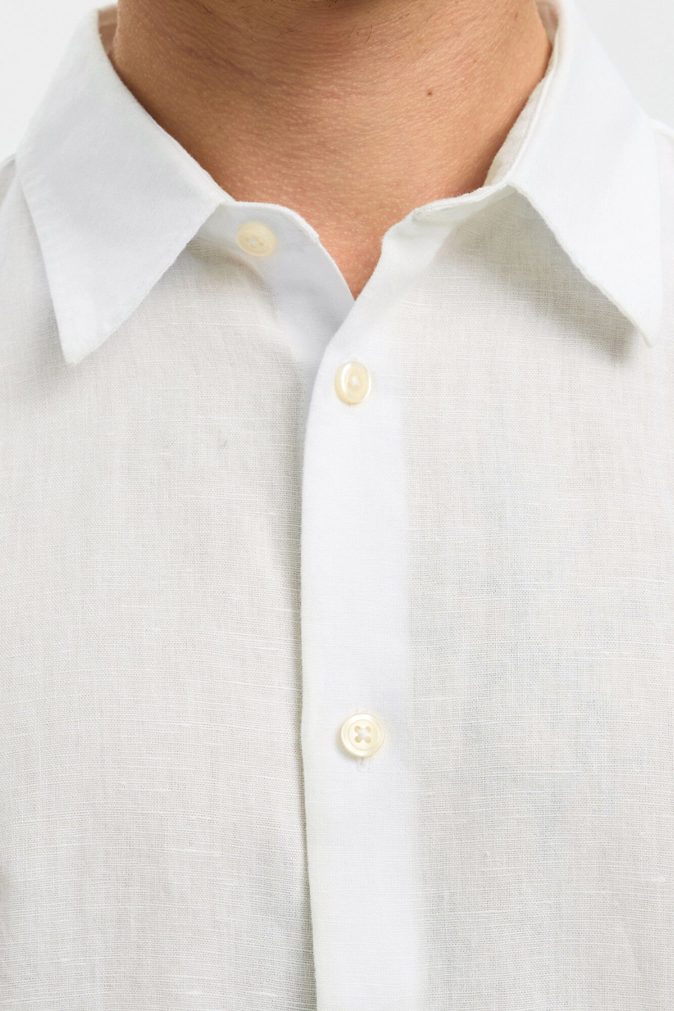 Selected Camisa em mistura de linho