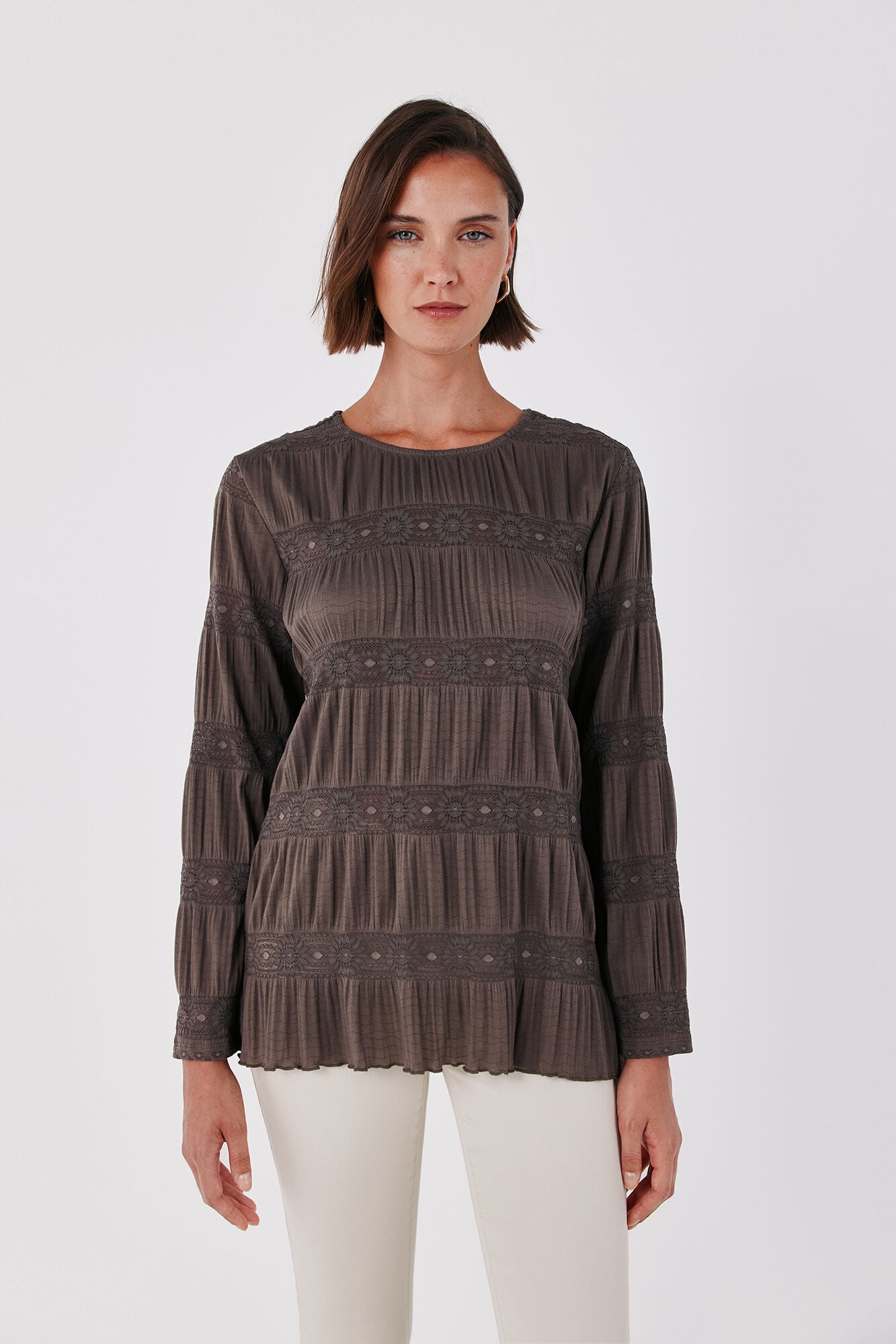 Cortefiel T-shirt fluida floral