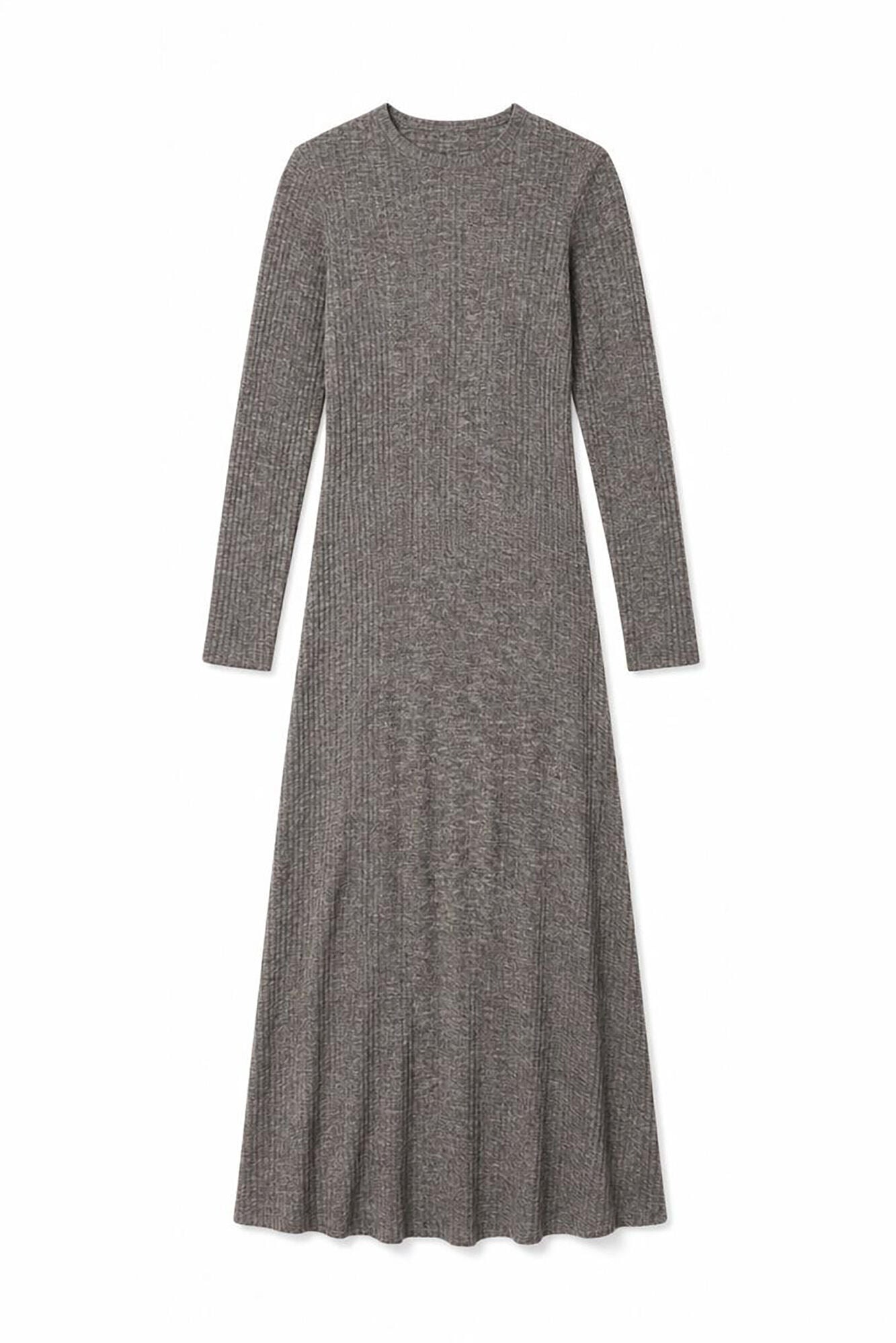 Slowlove Melange long dress Beige