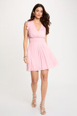 Morgan Vestido curto folgado Subiu