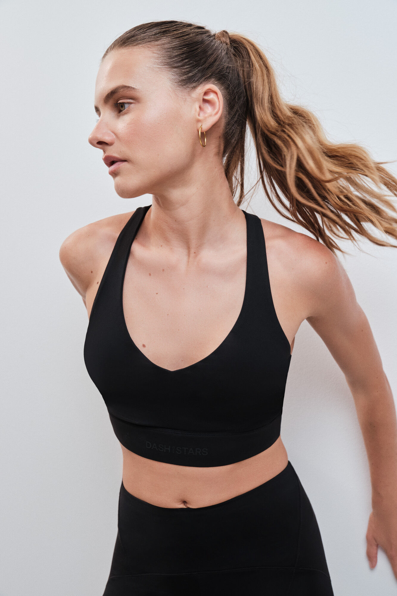 Dash and Stars Soutien desportivo SOFT MOVE preto