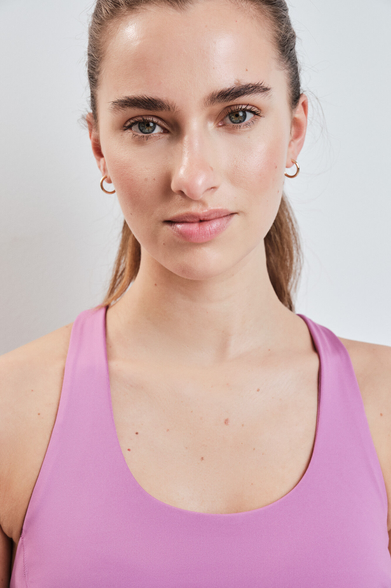 Dash and Stars Soutien desportivo 4D Stretch rosa rosa