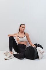 Dash and Stars Legging comprida 4D STRETCH preta preto