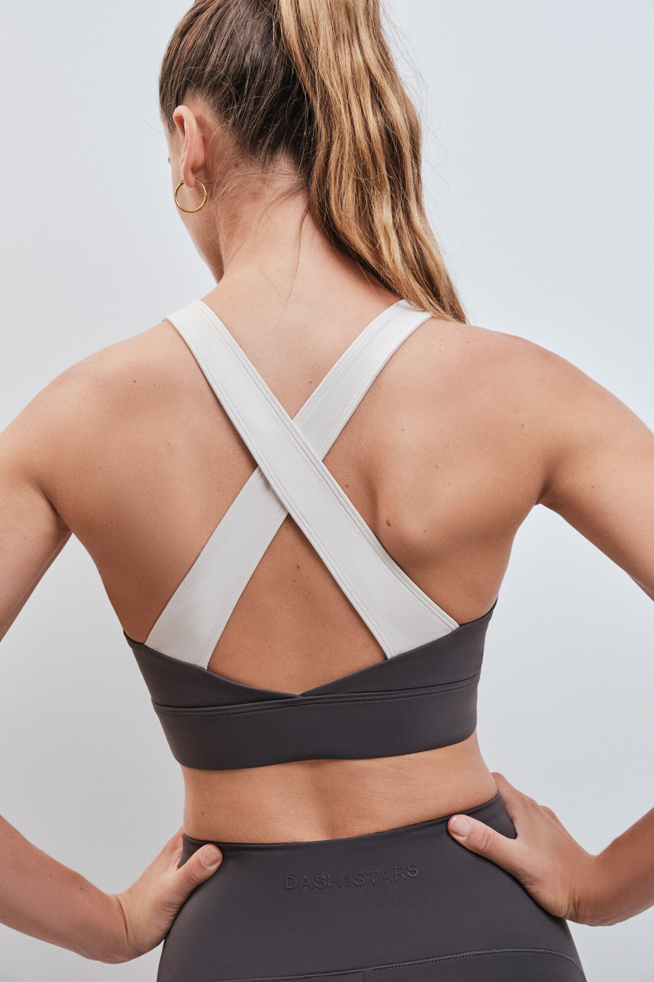 Dash and Stars Soutien desportivo SOFT MOVE cinza