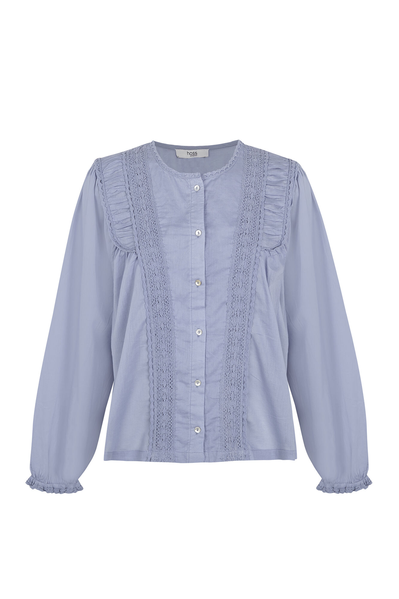 Hoss Intropia Caelia. Blusa flu&iacute;da Azul