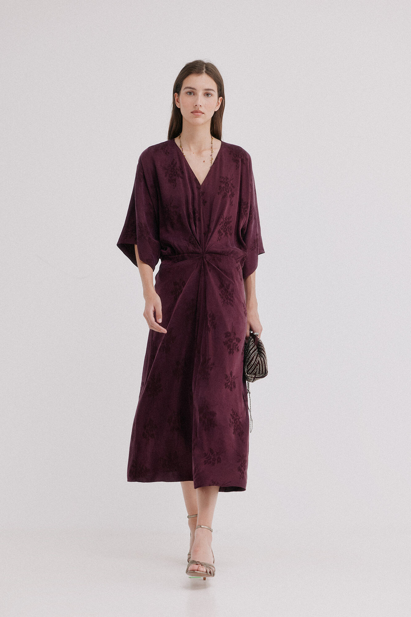 Hoss Intropia Alya. Vestido midi.