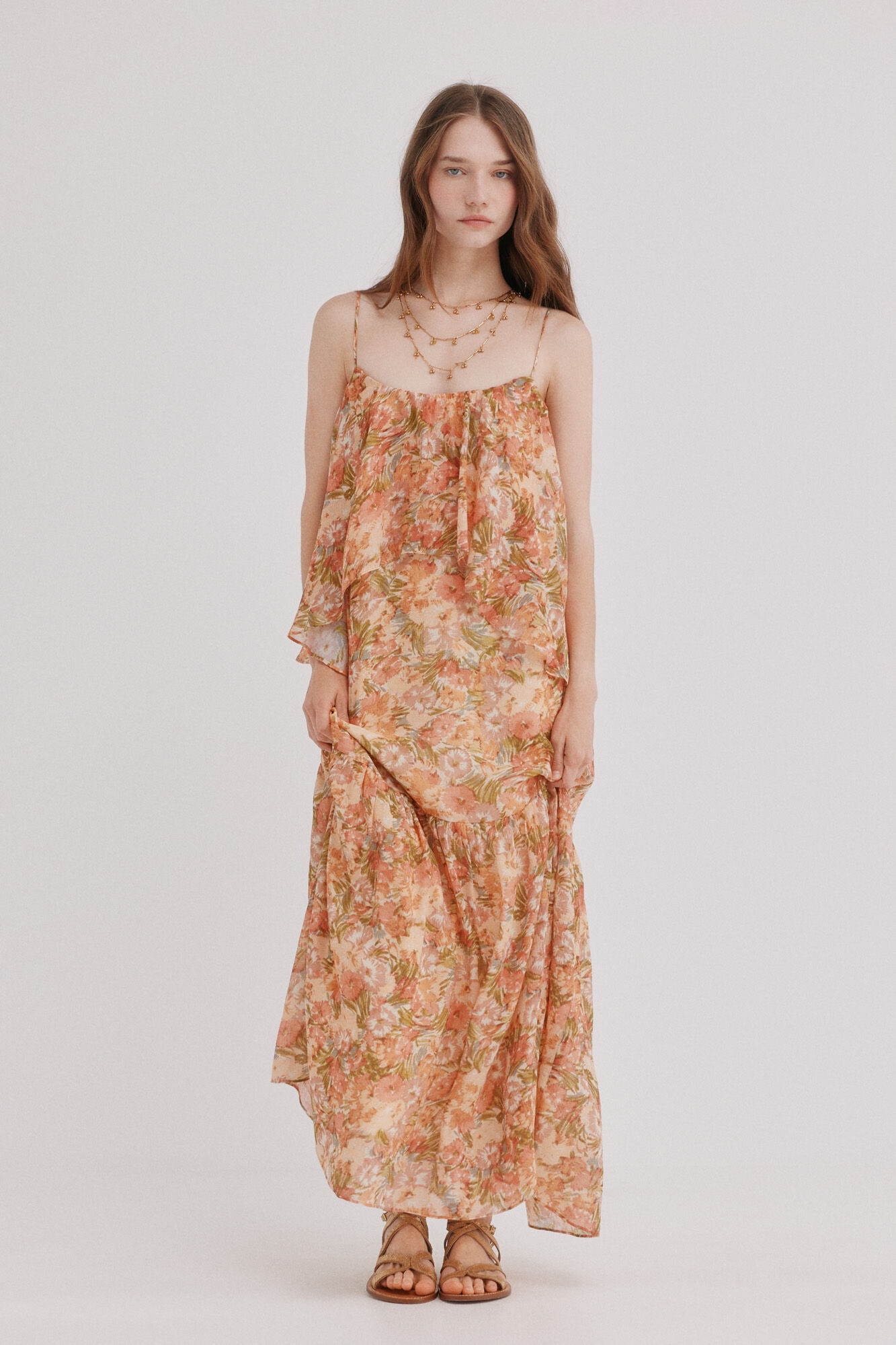 Hoss Intropia Africa. Vestido rom&acirc;ntico