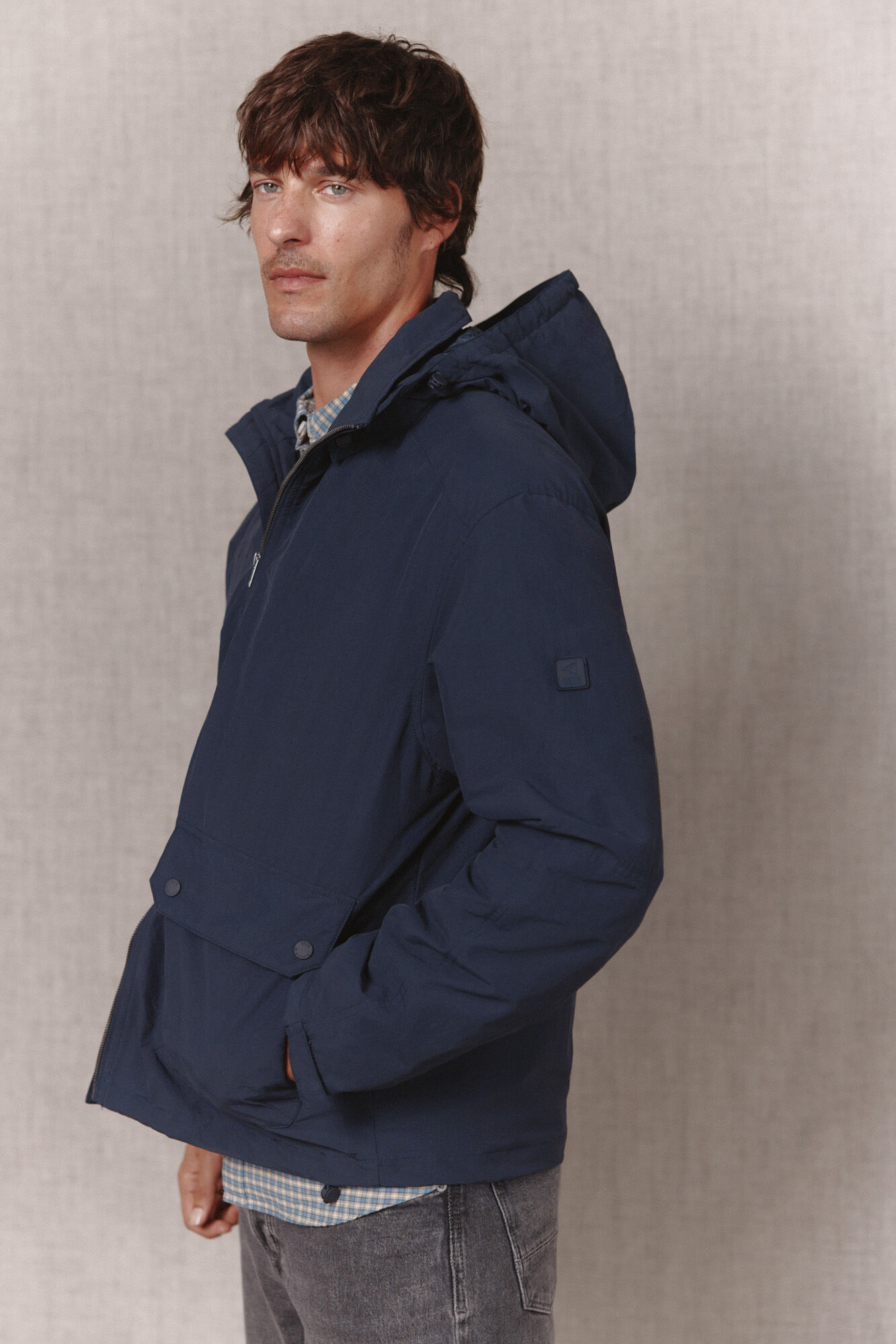 OOTO Technical pocket jacket Navy