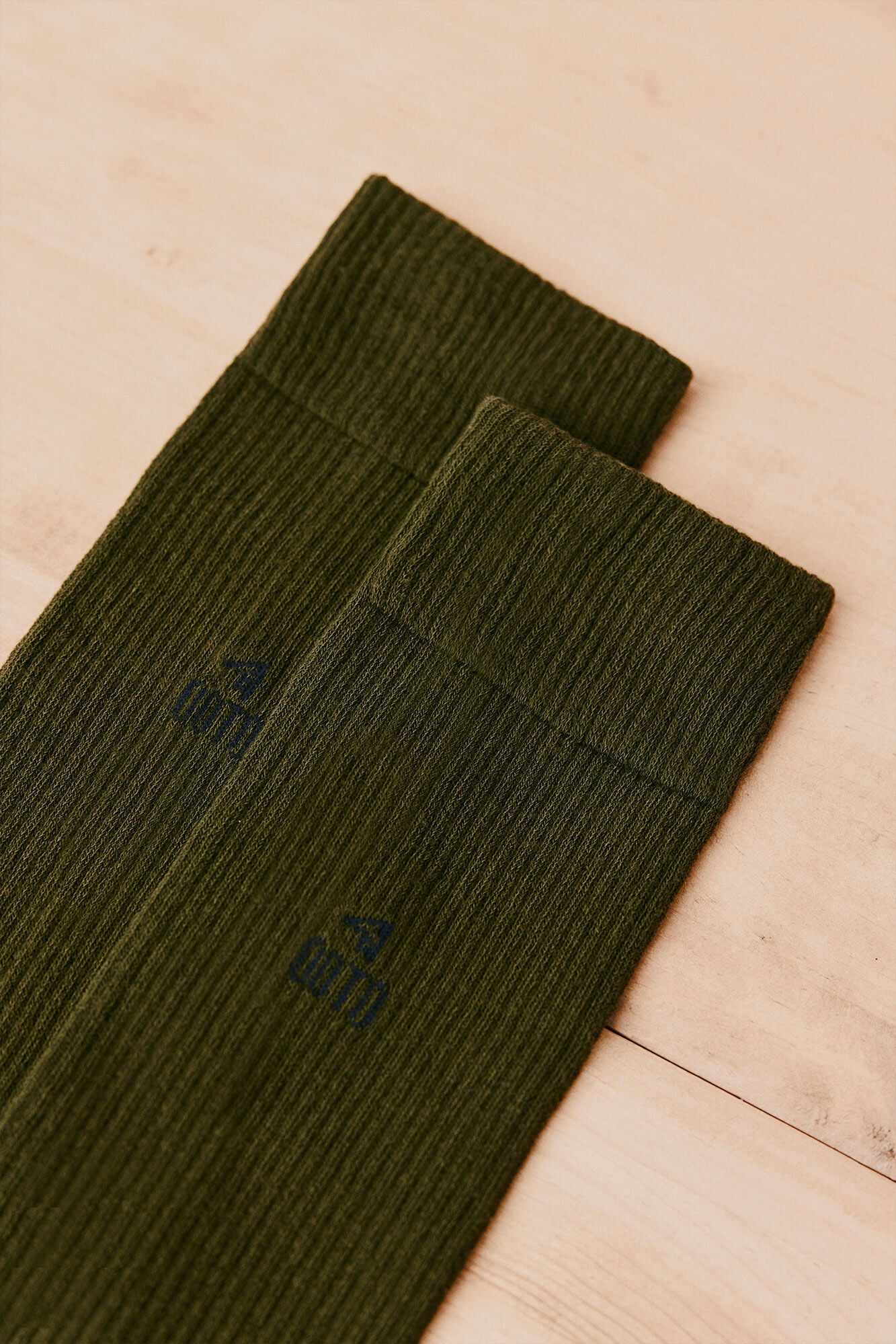OOTO Plain ribbed sock