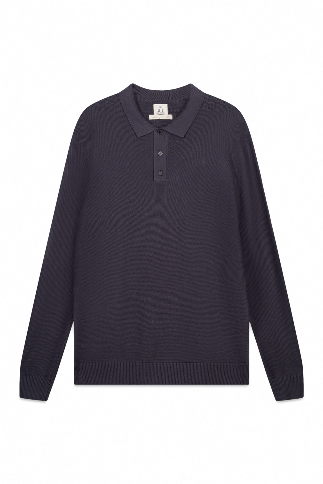 OOTO Jersey algod&oacute;n cuello polo