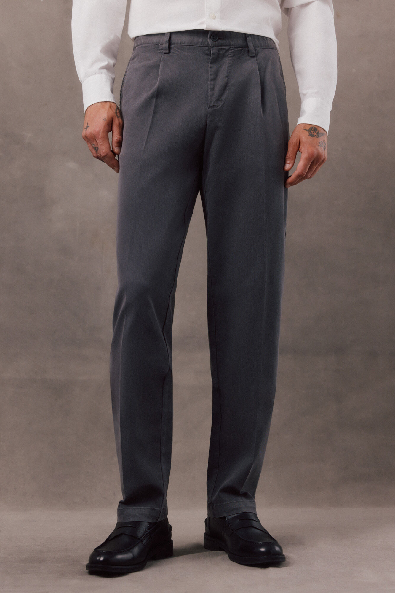 OOTO Pantal&oacute;n traje coordinado twill