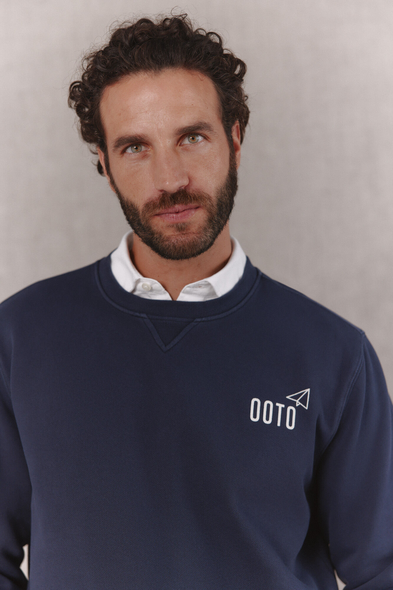 OOTO Sudadera b&aacute;sica Azul marino