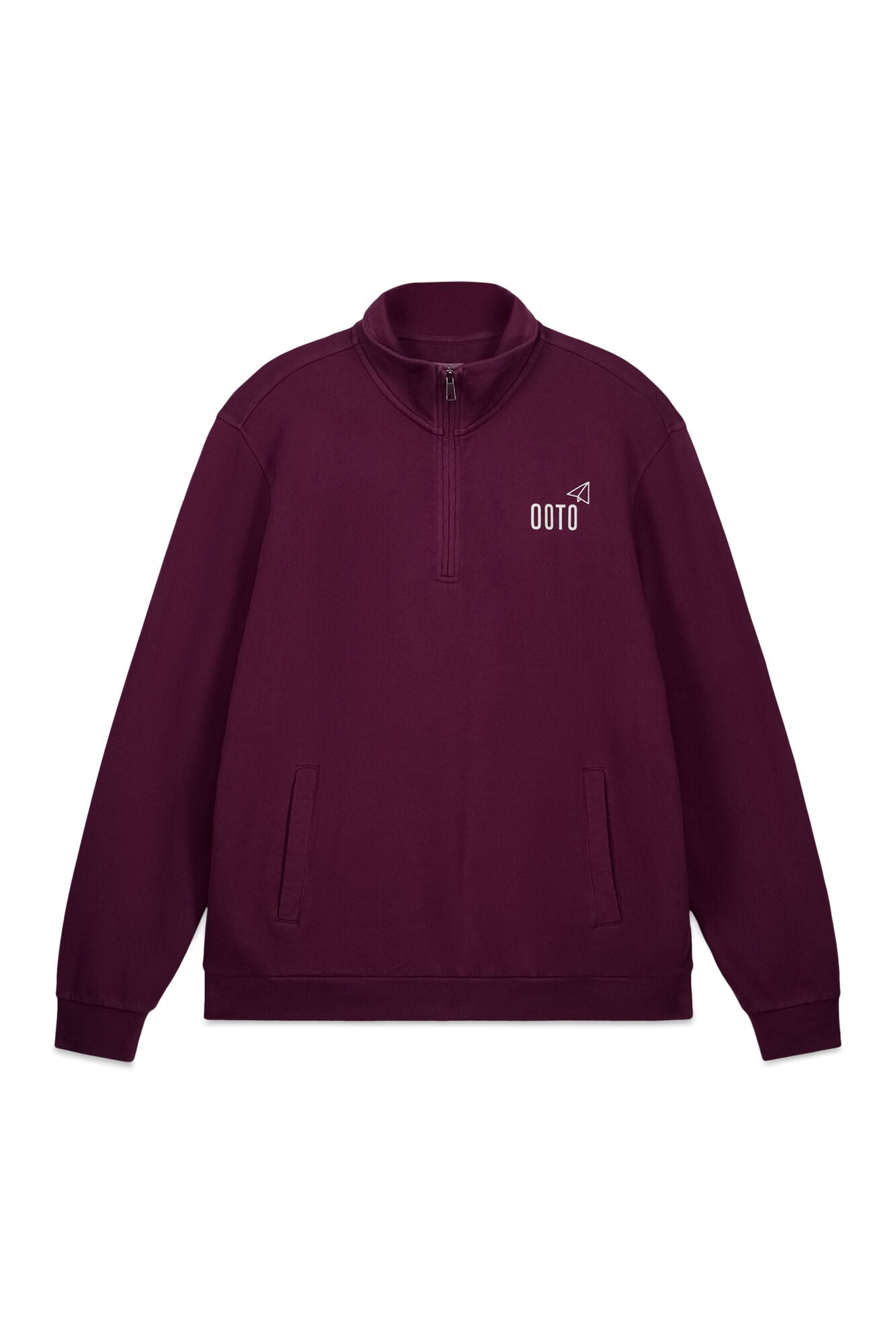 OOTO Sudadera cuello cremallera