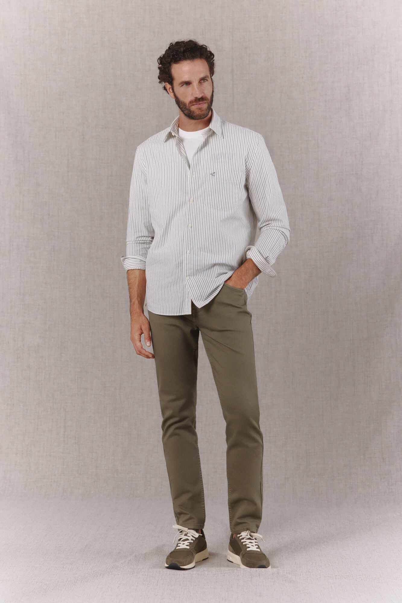 OOTO Pantal&oacute;n vaquero 5 bolsillos slim fit
