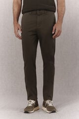 OOTO Basic slim chinos Kaki