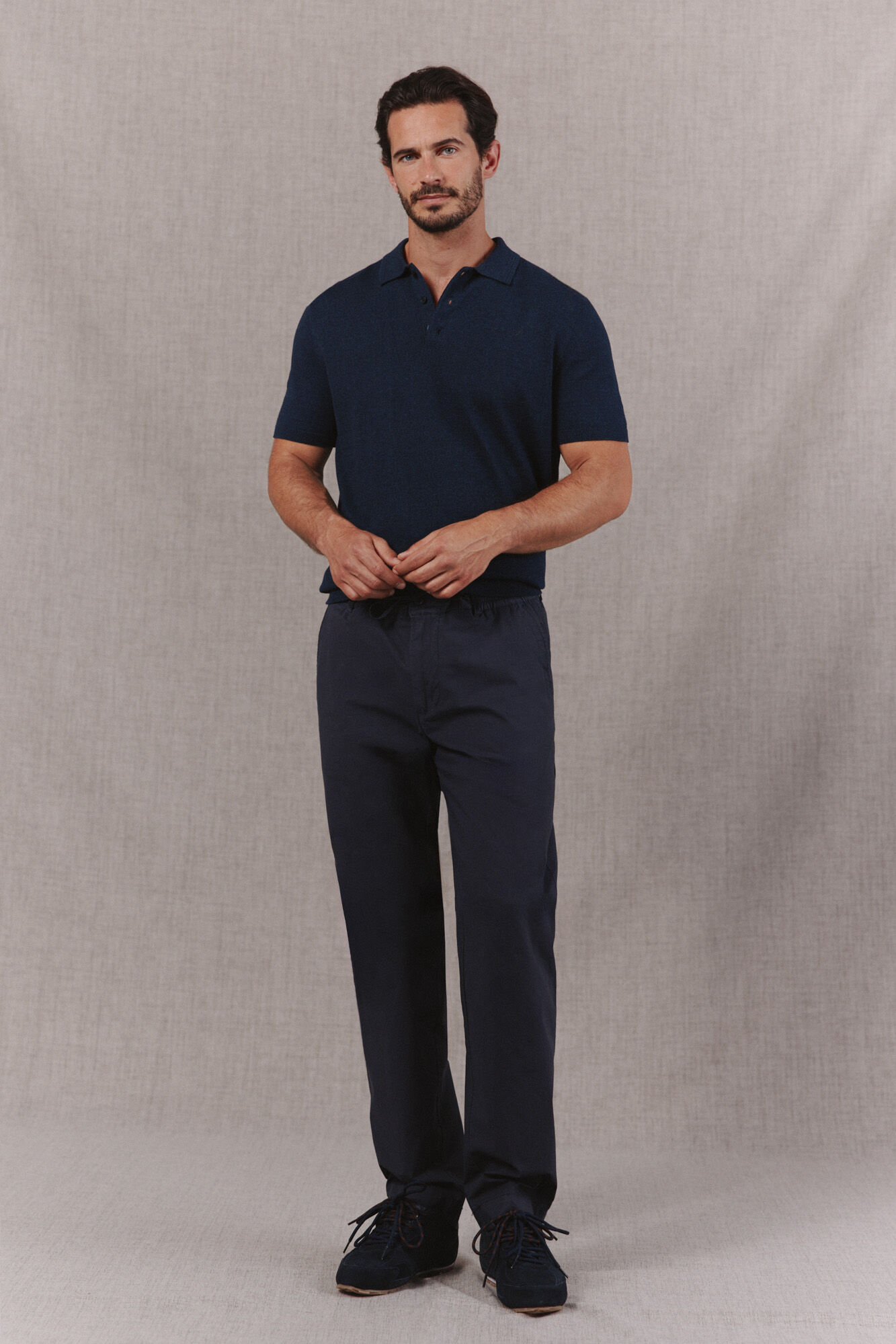 OOTO Light poplin regular chinos