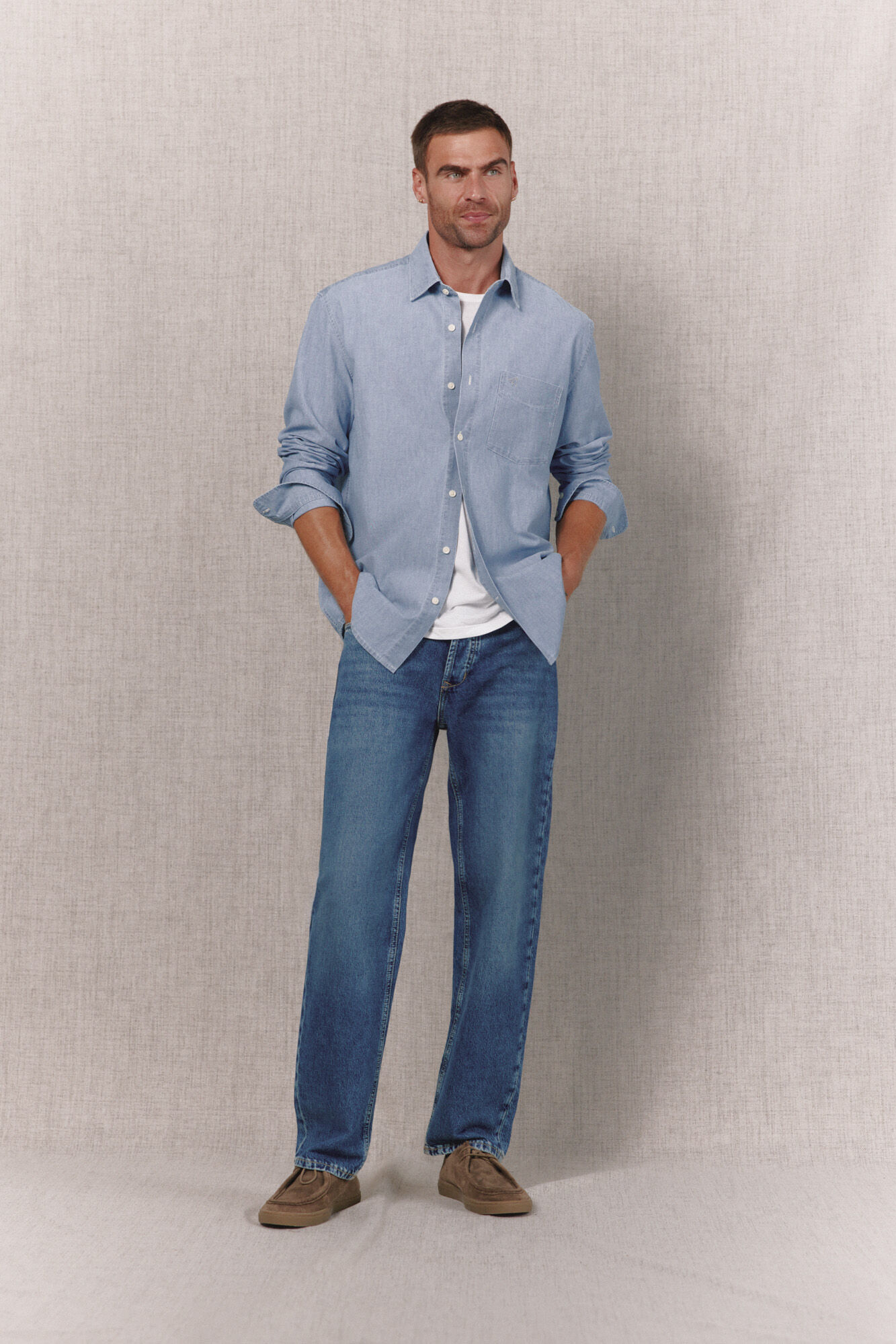 OOTO Camisa denim