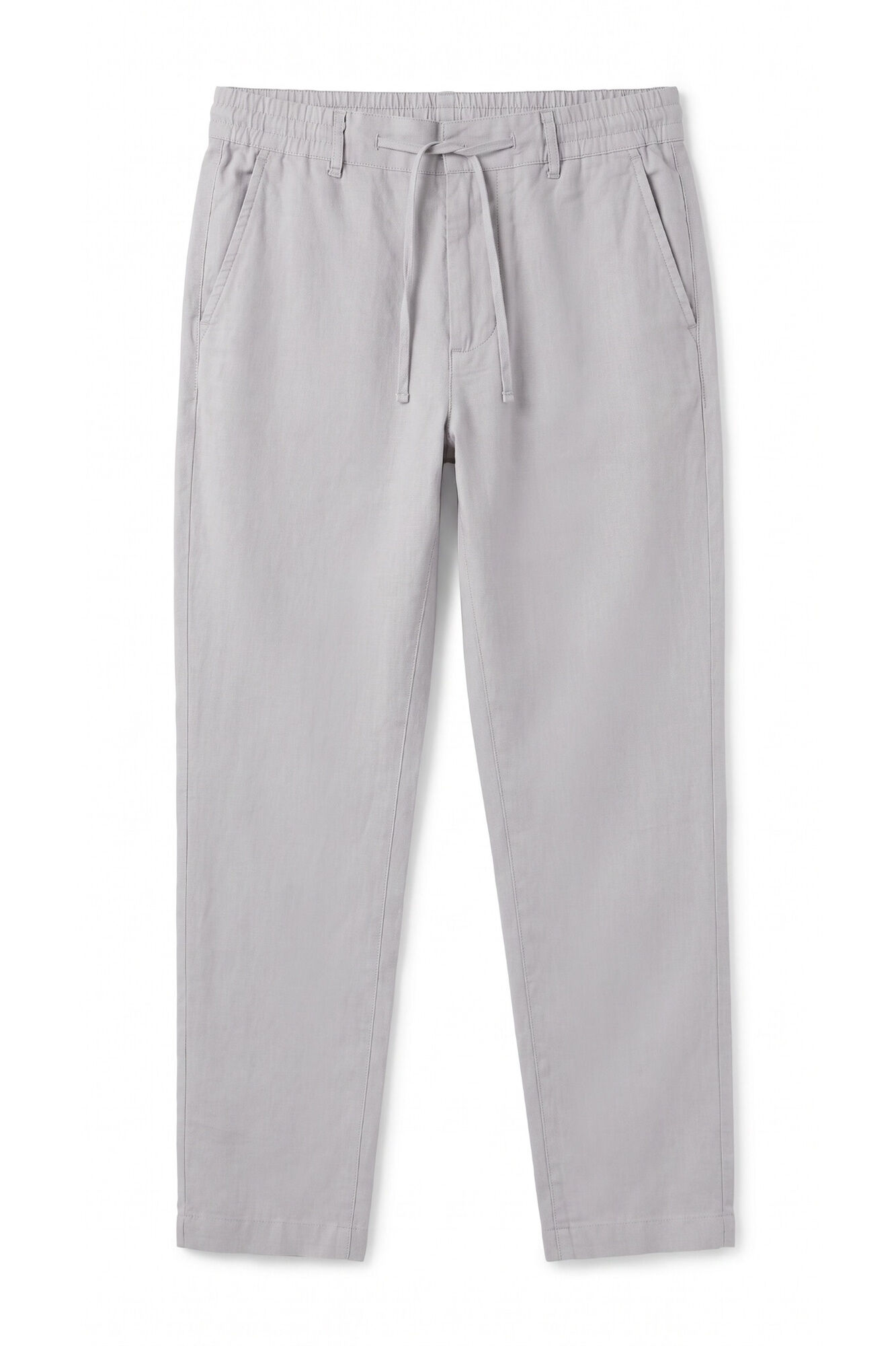 OOTO Light poplin regular chinos Grey