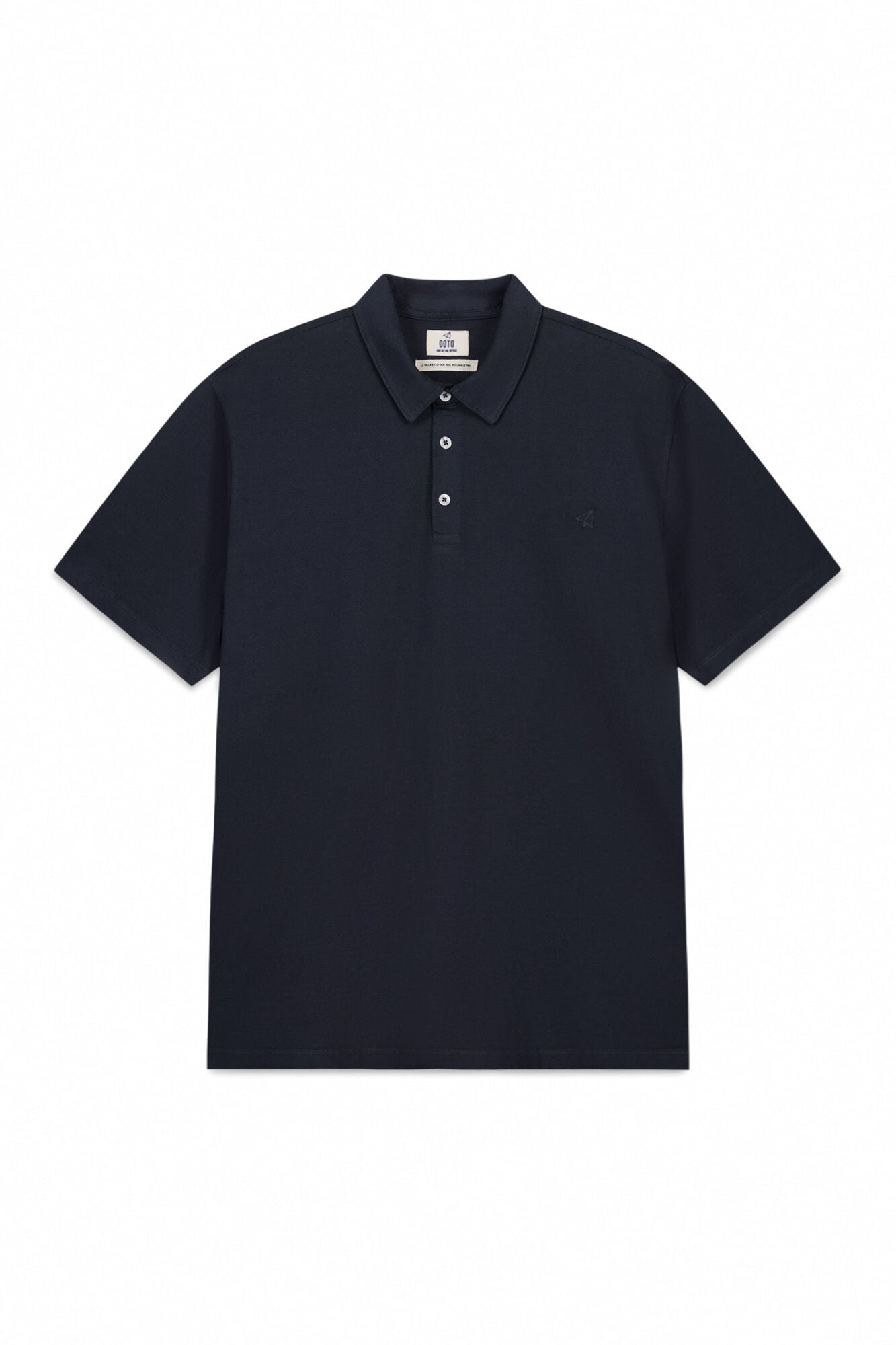 OOTO Polo em single jersey