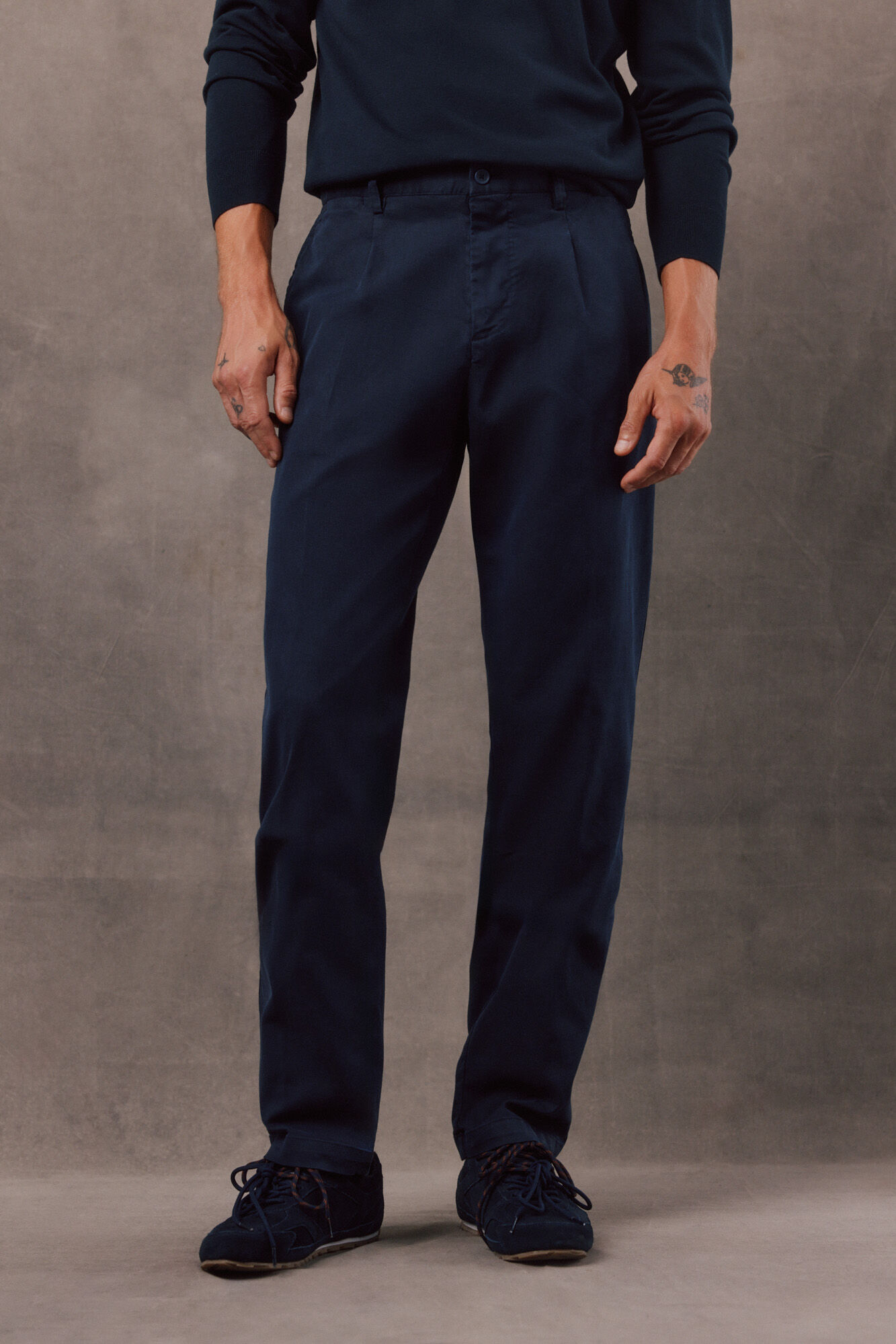 OOTO Pantal&oacute;n traje coordinado twill