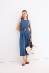Pedro del Hierro Vestido denim Azul