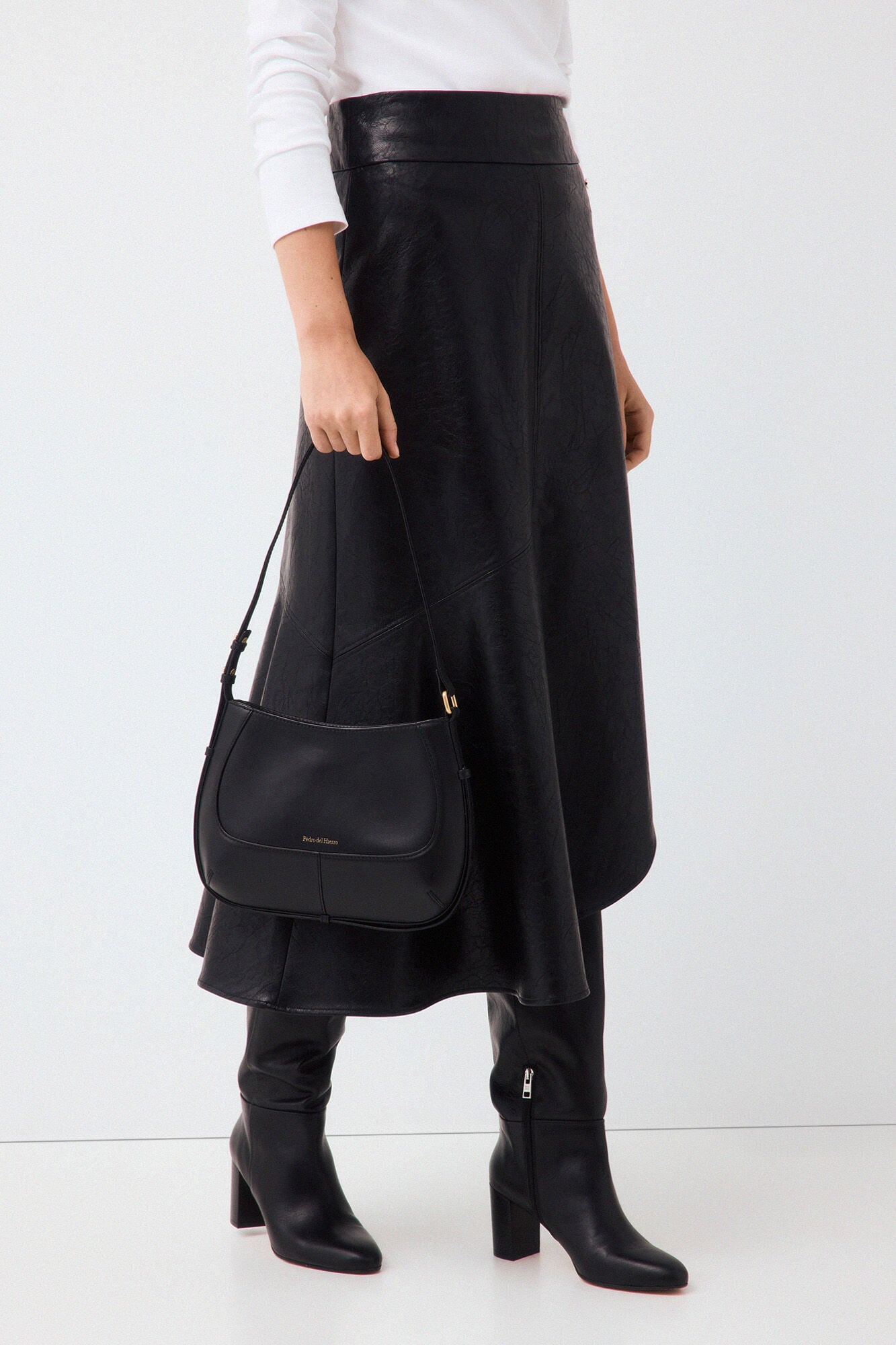 Pedro del Hierro Multiway leather handbag