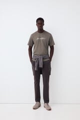 Pedro del Hierro Premium slim chinos Grey